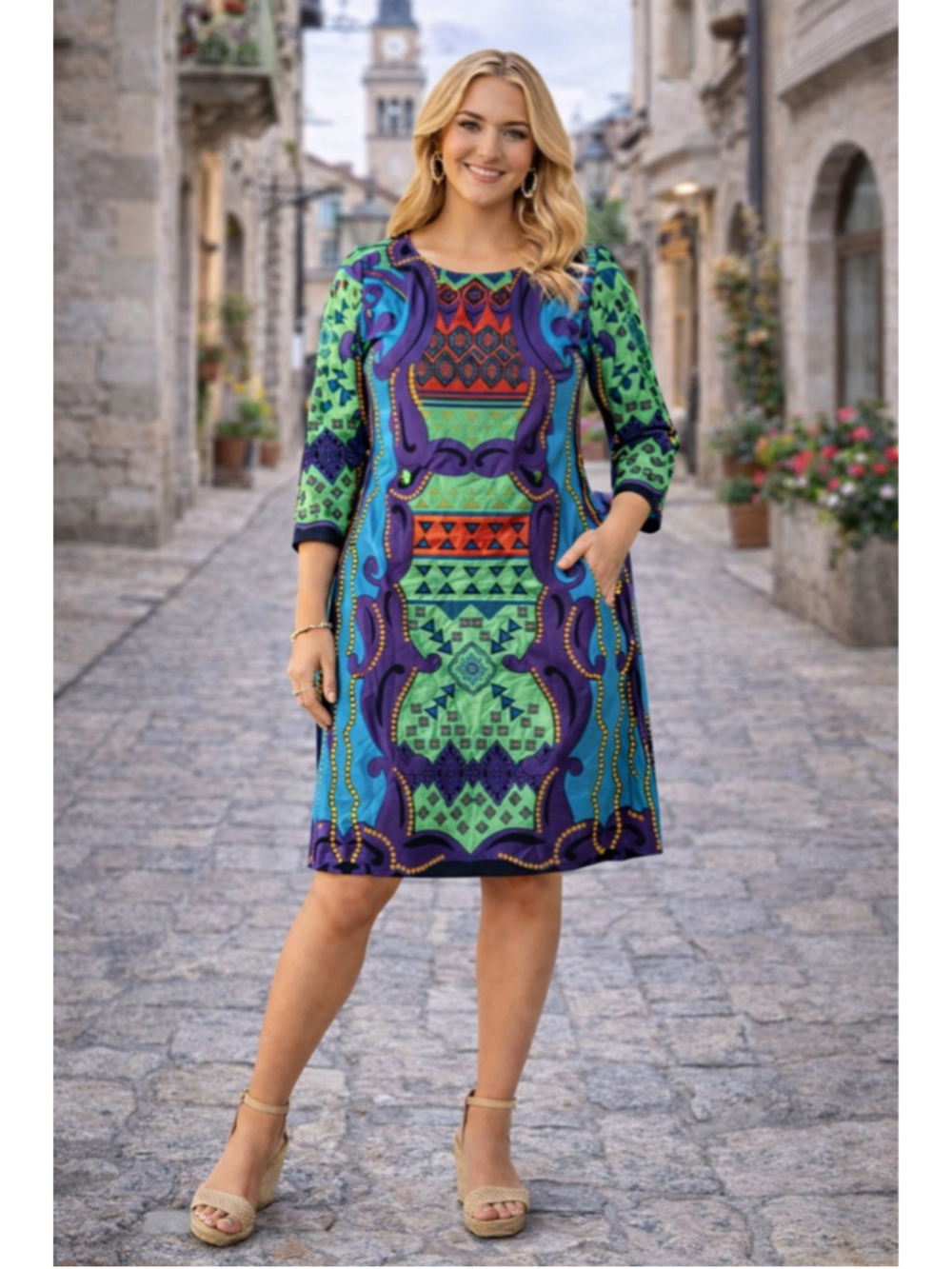 Women's Sunny Leigh Dress NWT Size S Multicolor Summer
